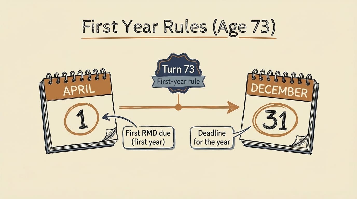 First-Year RMD Rules: The April 1 Deadline and the Double-Up Trap