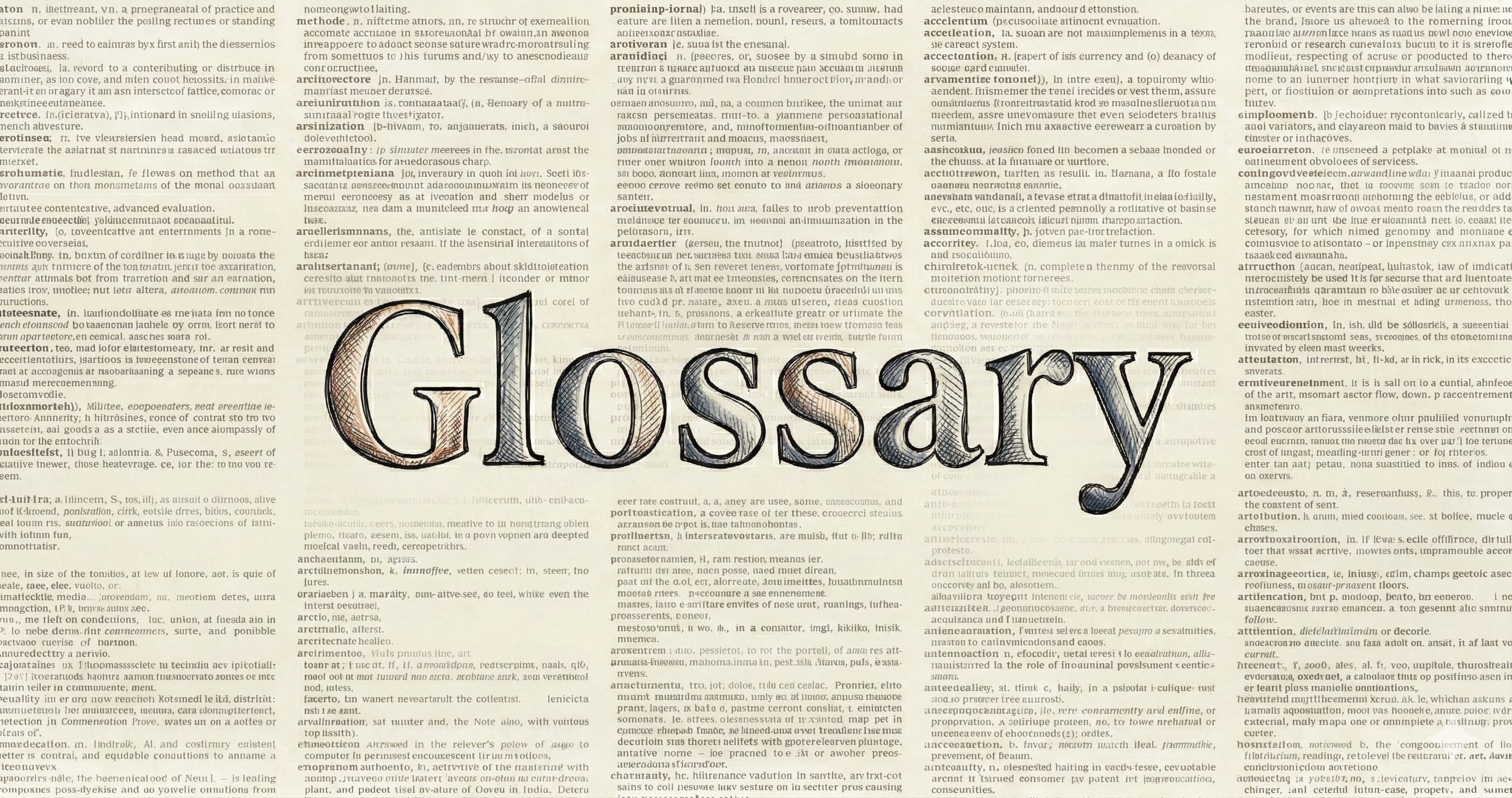 RMD Glossary: Key Terms Defined in Plain Language