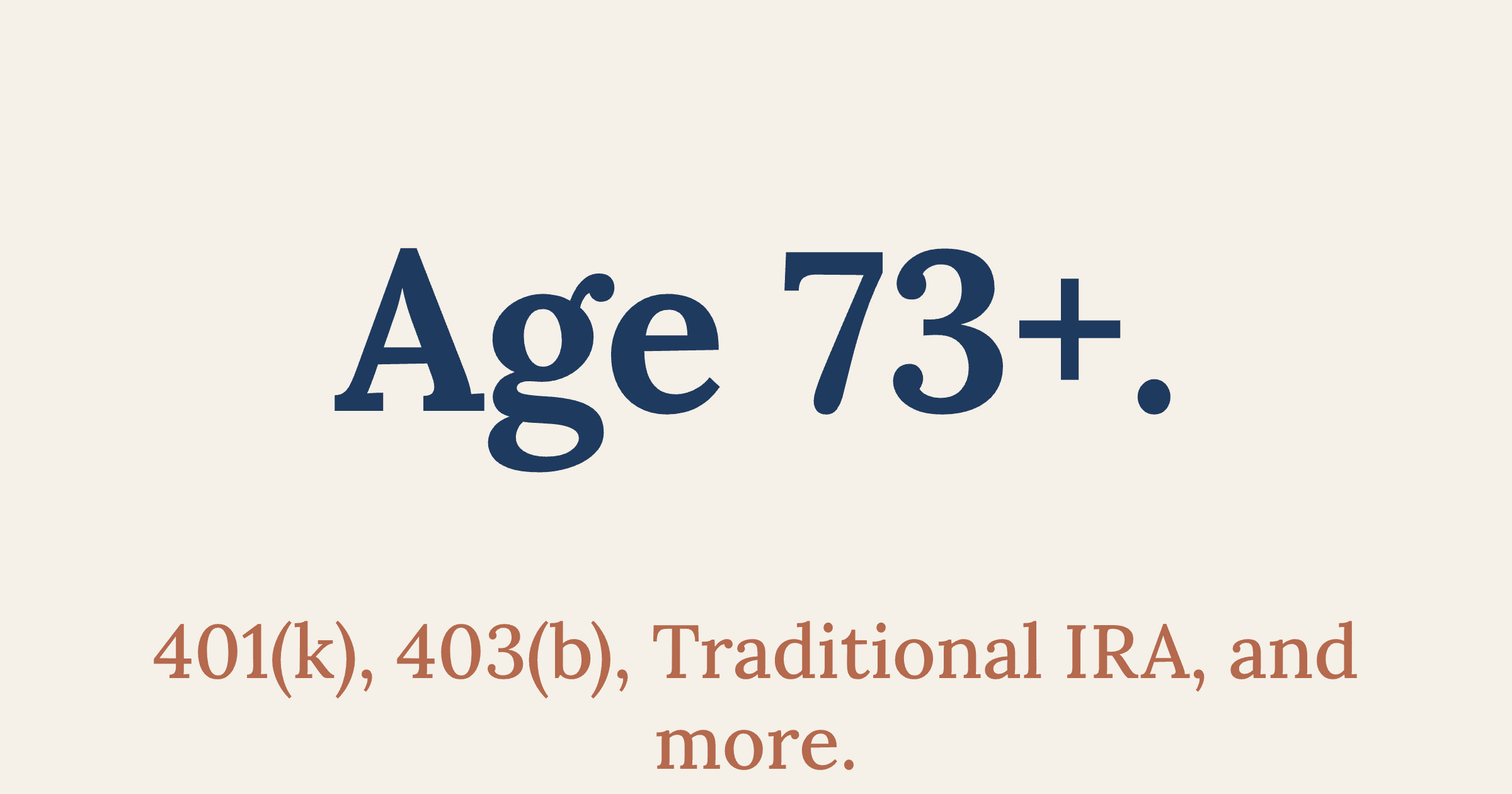 Mandatory Retirement Withdrawal: Rules &amp; Calculator