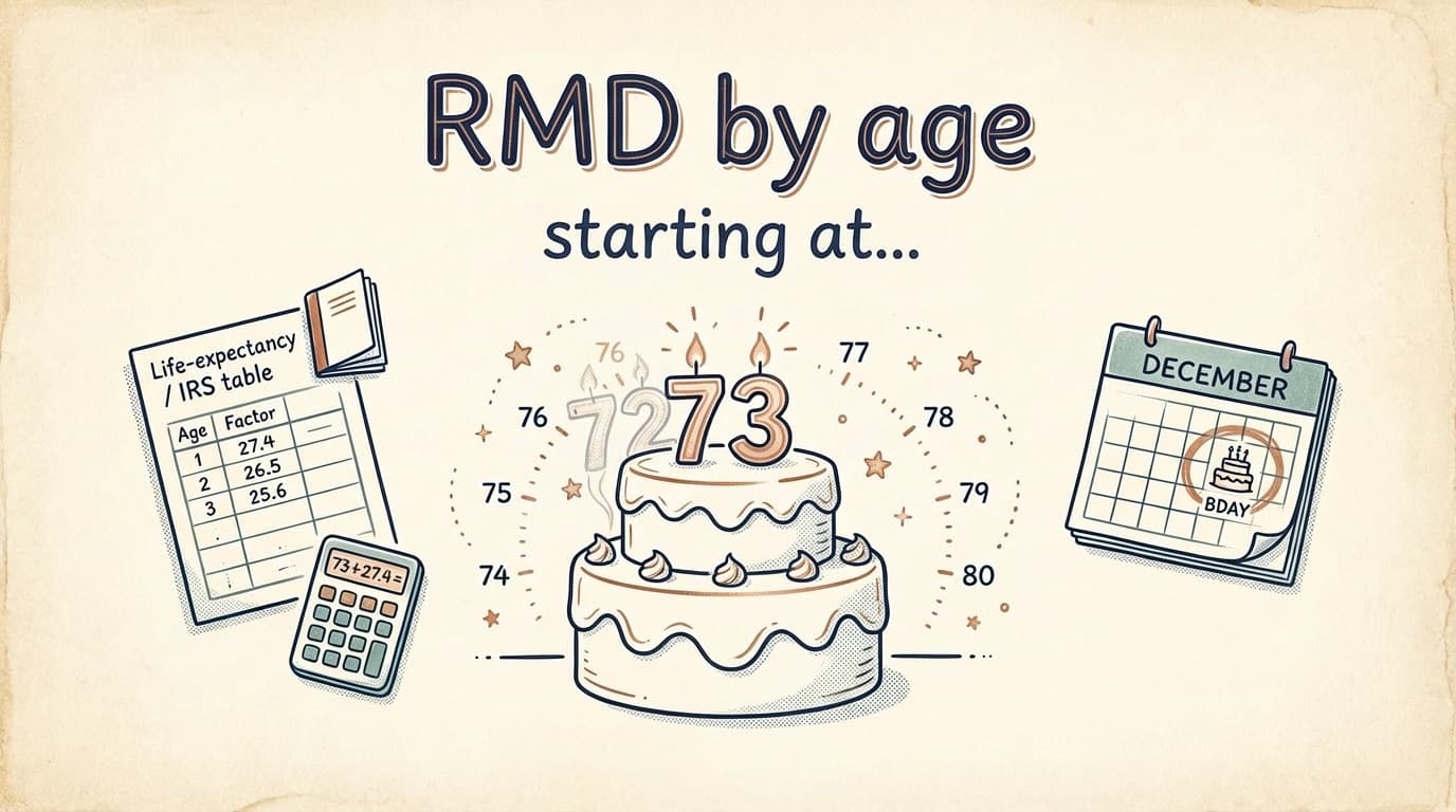RMD by Age: Factors and Withdrawal Percentages