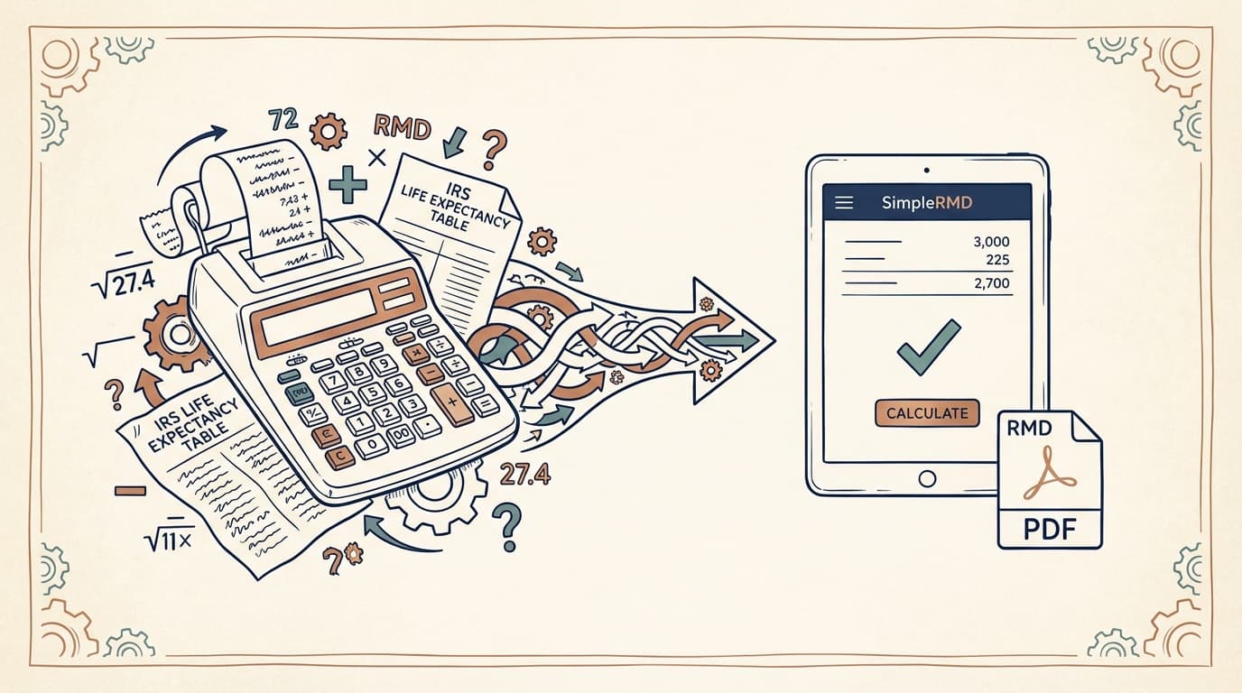 RMD Calculation Example: See the Math Step by Step