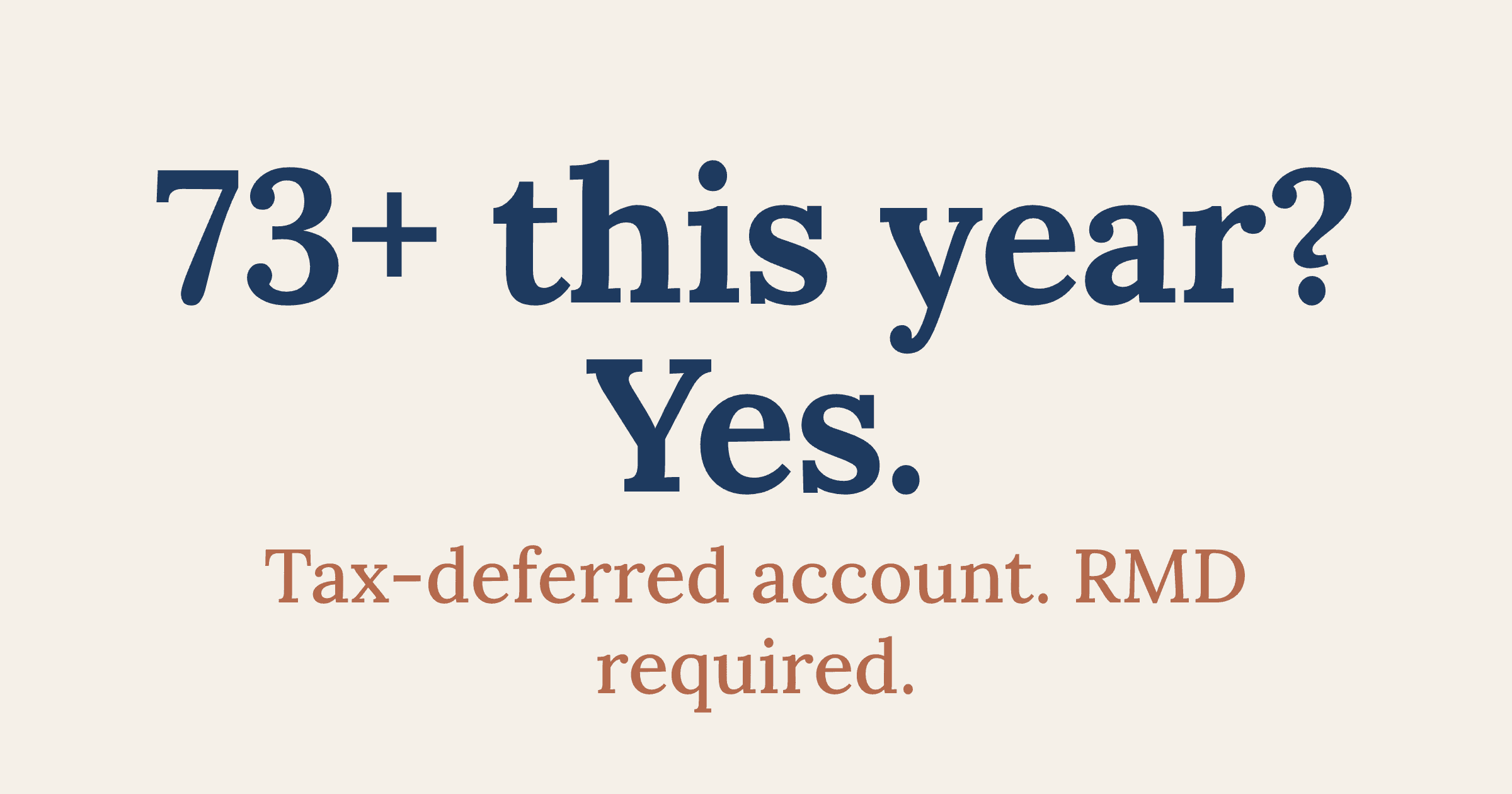 Do I Need to Take an RMD This Year?
