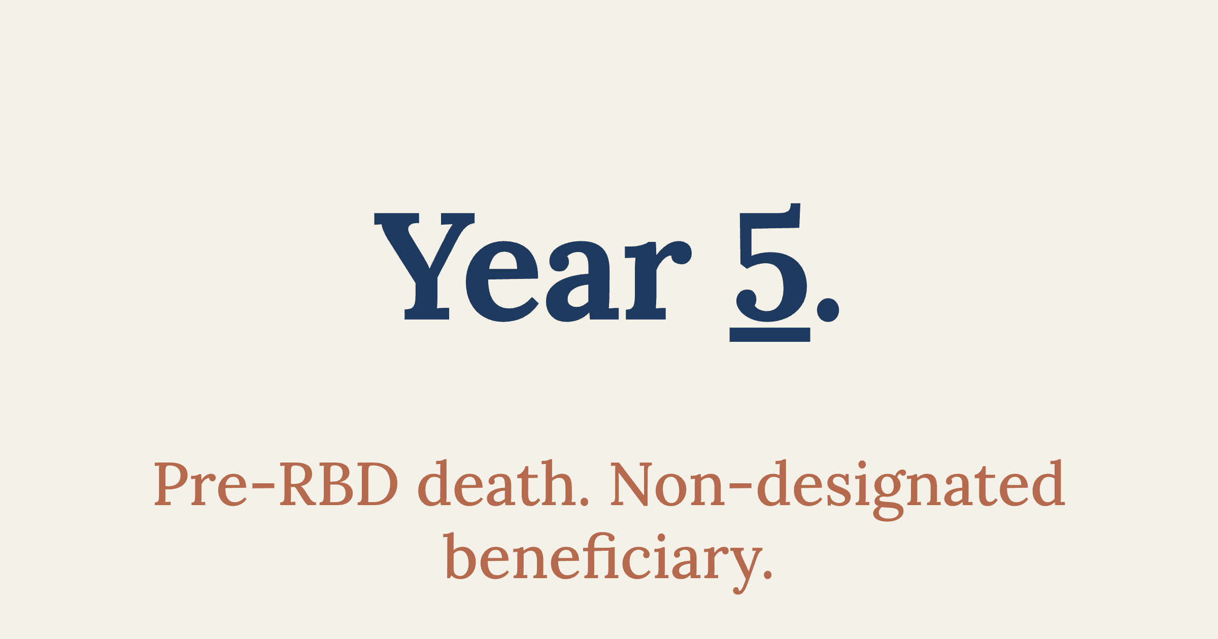 The 5-Year Rule for Inherited IRAs: When It Applies